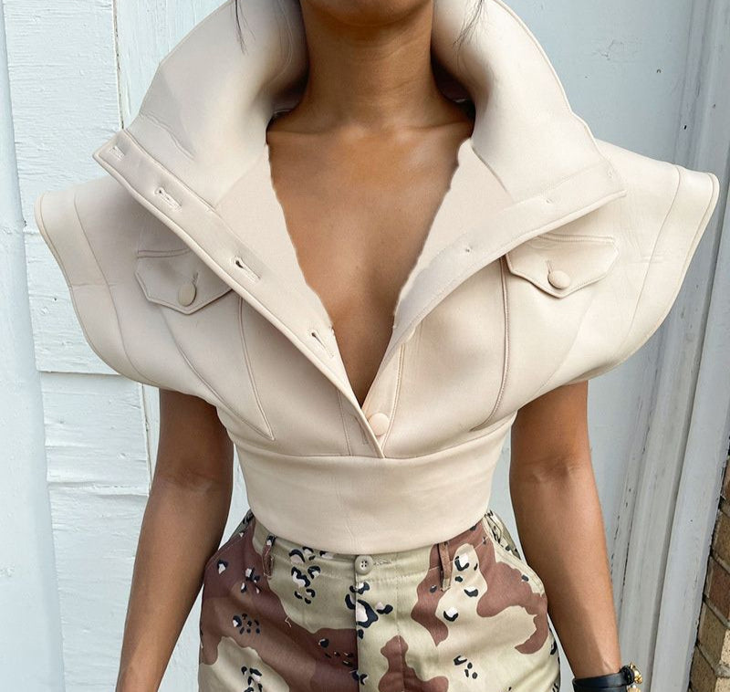Cropped Vest