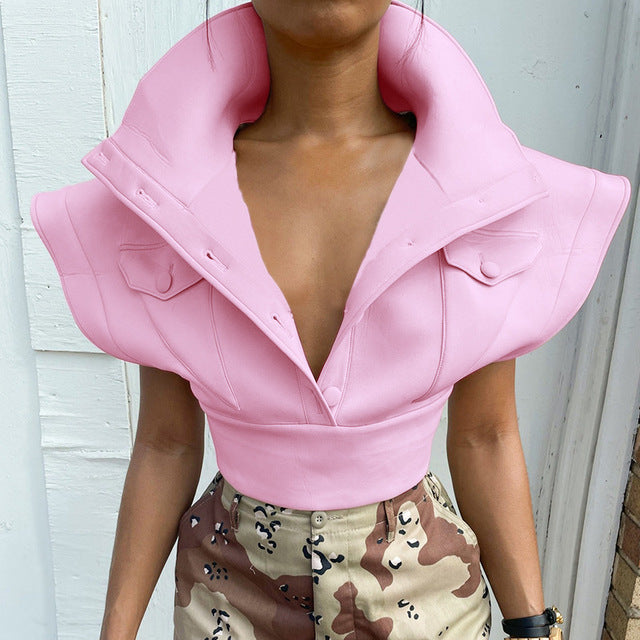 Cropped Vest
