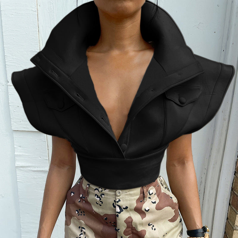 Cropped Vest