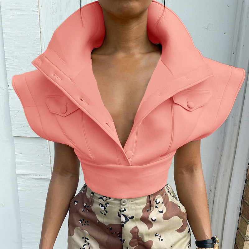 Cropped Vest