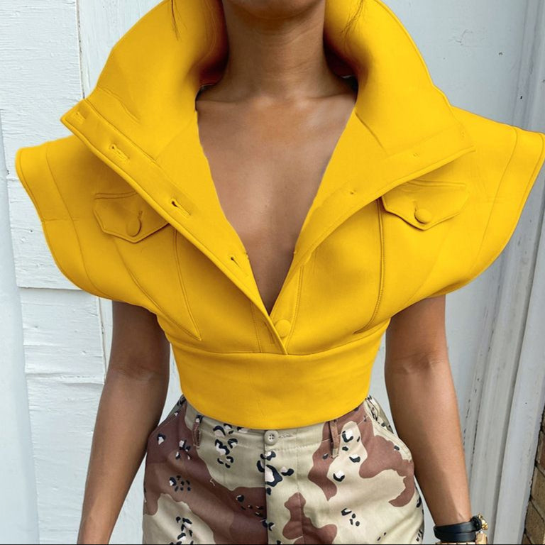 Cropped Vest