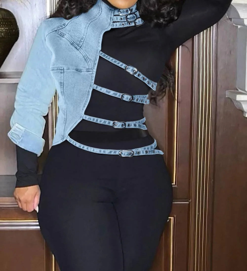 Asymmetrical Denim