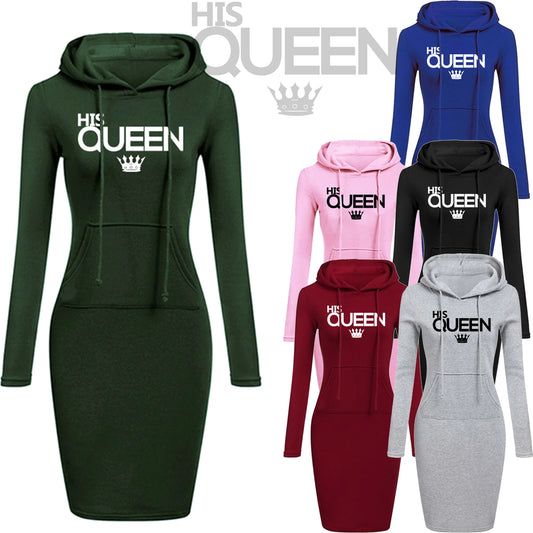 Queen Hooded Dress